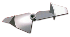 ProQuip Tank Agitator Double-pitched HiFlow Impeller