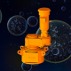 Photo of Tank Agitator Gearbox Oil with Oil Background