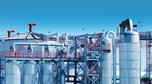 Close-up photo of ProQuip Tank Agitators at Ethanol Plant