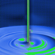 Design-Considerations-Low-High Viscosity-Industrial-Mixer-Blog-Feature -Image Stylized image of industrial mixer shaft in liquid