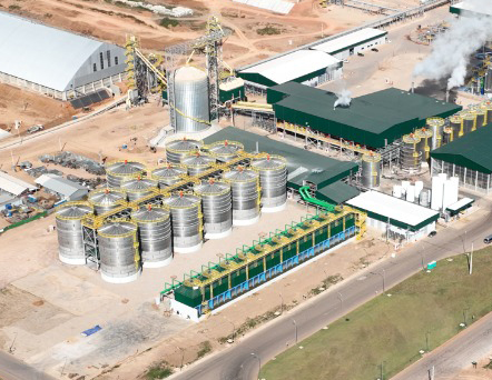 Photo of Ethanol Plant in South America