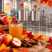 Apple-Cider-Production-Tank-Agitator_Feature-Image Rendering of apple cider production facility